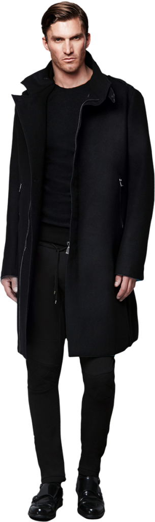 Deja Vu Hair Design man in black coat